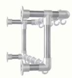 Steigerbuis kapstok nieuw L120xD30xH60cm, Nieuw, Minder dan 100 cm, Metaal, Ophalen