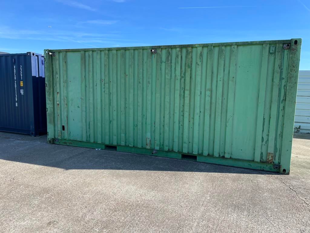 Zeecontainer 6 meter 20ft container, Ophalen