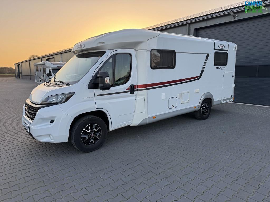 LMC Cruiser T 662G | Enkele bedden | Netjes & goed onderhoud, Verwarmde buitenspiegels, Standaard zit, Ringverwarming, Koelkast