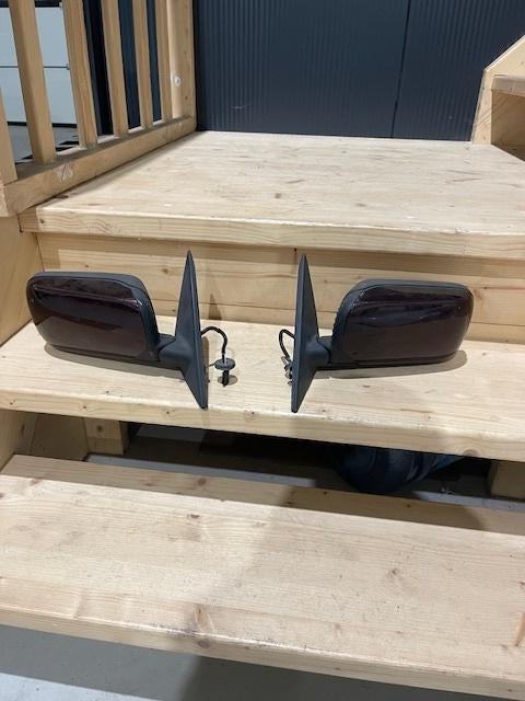 BMW E36 OEM spiegels Brokarot elektrisch sedan touring, Auto-onderdelen, Spiegels, Ophalen of Verzenden, Gebruikt, BMW