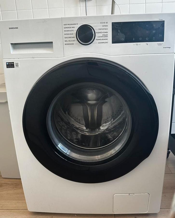 Samsung washing machine, Witgoed en Apparatuur, Wasmachines, Zo goed als nieuw, Voorlader, 8 tot 10 kg, 95 cm of meer, 1200 tot 1600 toeren