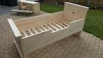 Peuterbed steigerhout, Ophalen of Verzenden, 180 cm of meer, 85 tot 100 cm, Matras