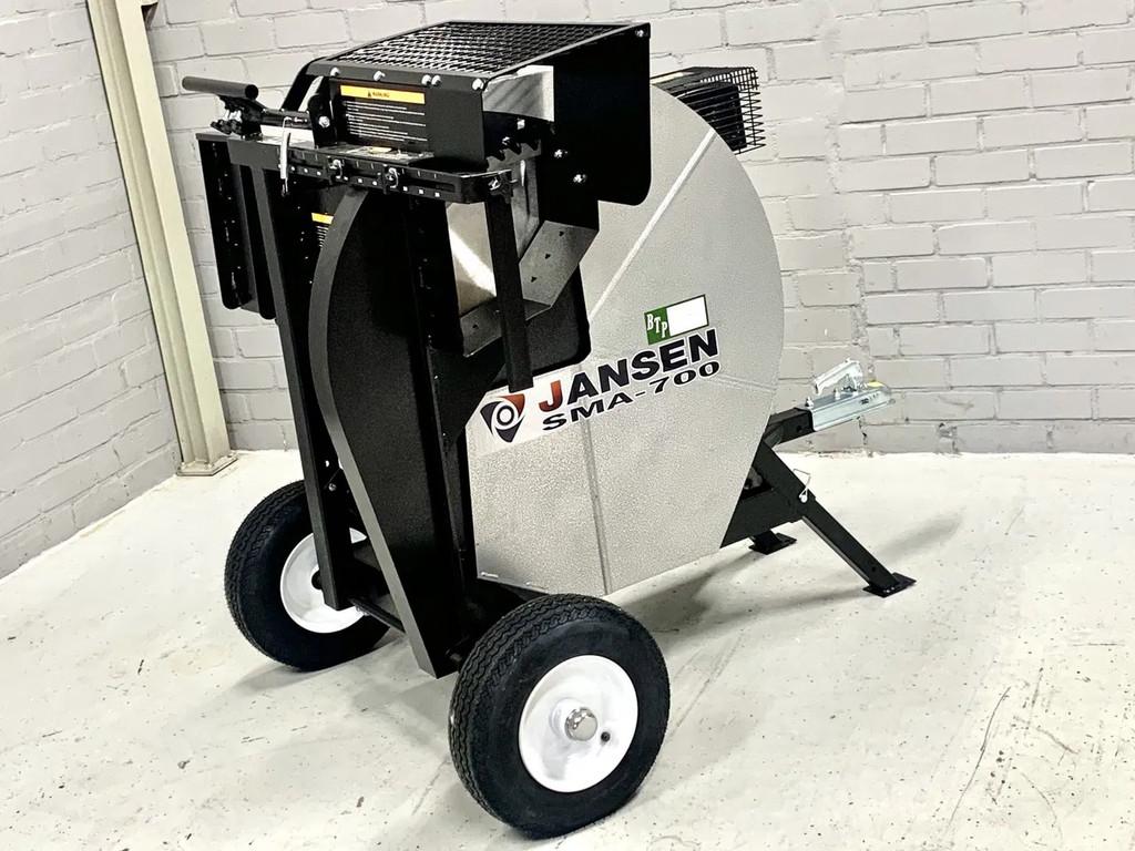 BTP Afkortzaag El. gestart 15pk wipzaag kachelhout afkortzaa