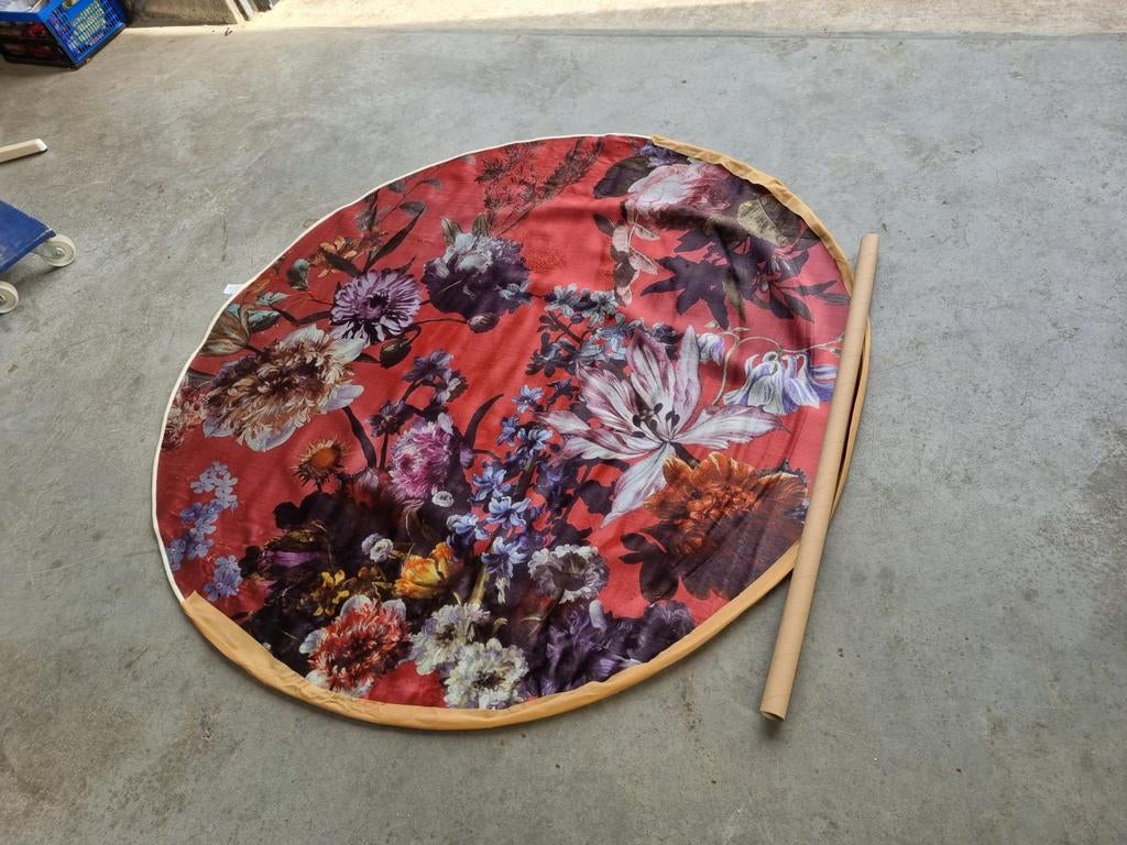 Essenza Scarlett Roseva vloerkleed rond 180 cm, Ophalen