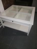 Mooie witte salontafel, Huis en Inrichting, Overige materialen, 50 tot 100 cm, Vierkant, Zo goed als nieuw