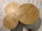 Salontafels 3 maten massief mango voor een speciale prijs, 50 tot 100 cm, Minder dan 100 cm, Overige houtsoorten, 50 tot 75 cm