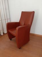 4 leren Leolux stoelen bijna als nieuw, Ophalen, Bruin, Zo goed als nieuw, Vier