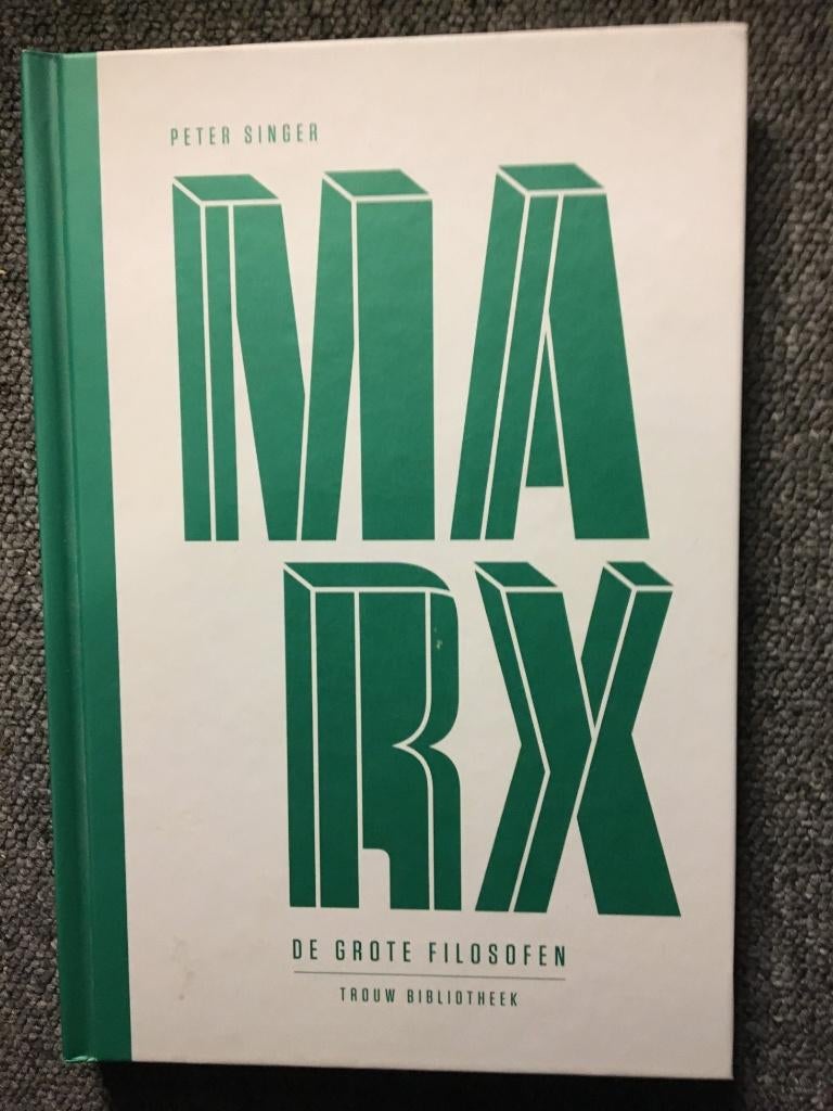 De Grote Filosofen: Karl Marx ; Trouw De Verdieping/P Singer, Ophalen of Verzenden, Zo goed als nieuw, Algemeen, Trouw De Verdieping/P Singer