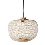 Bloomingville Rodi hanglamp bamboe 42 cm, Zo goed als nieuw, Overige materialen, Minder dan 50 cm, Ibiza, Bali