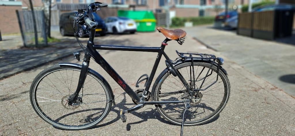 Koga heren klus fiets 27 versnellingen, Gebruikt, Versnellingen, 57 tot 61 cm, Schijfrem