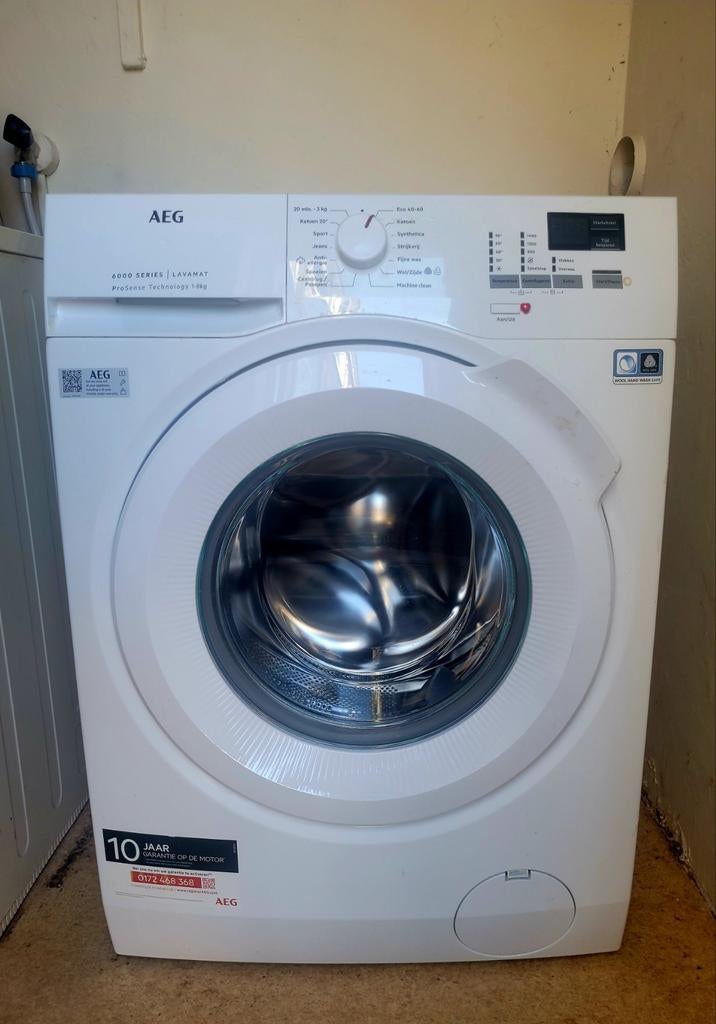 AEG FLP544061 Wasmachine, Ophalen, Energieklasse A of zuiniger, Zo goed als nieuw, Voorlader