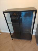 Ikea Rudsta Vitrinekast Antraciet - Zo goed als nieuw, Ophalen, Zo goed als nieuw, 25 tot 50 cm, 50 tot 100 cm