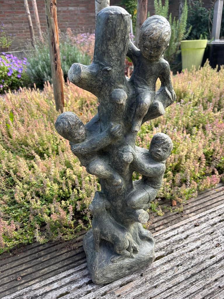 Stenen beeldje, Verzamelen, Beelden en Beeldjes, Ophalen, Zo goed als nieuw, Mens