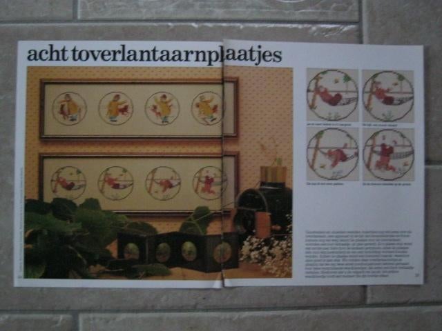 Borduurpatroon  Toverlantaarn plaatjes  nr 5170 do, Verzenden, Nieuw, Handborduren, Patroon