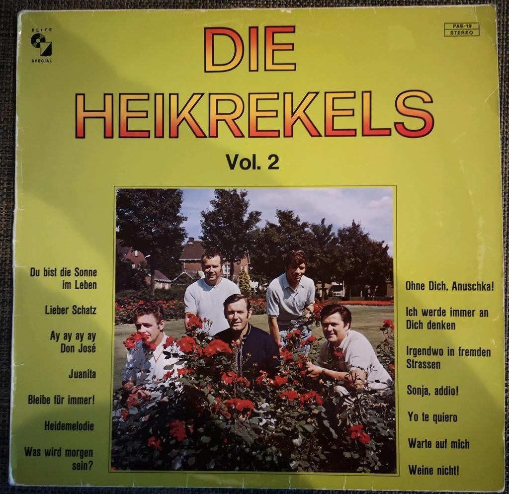 Die Heikrekels Vol. 2 - telstar LP Vinyl, Ophalen of Verzenden, 1960 - 1969, Gebruikt, 12 inch