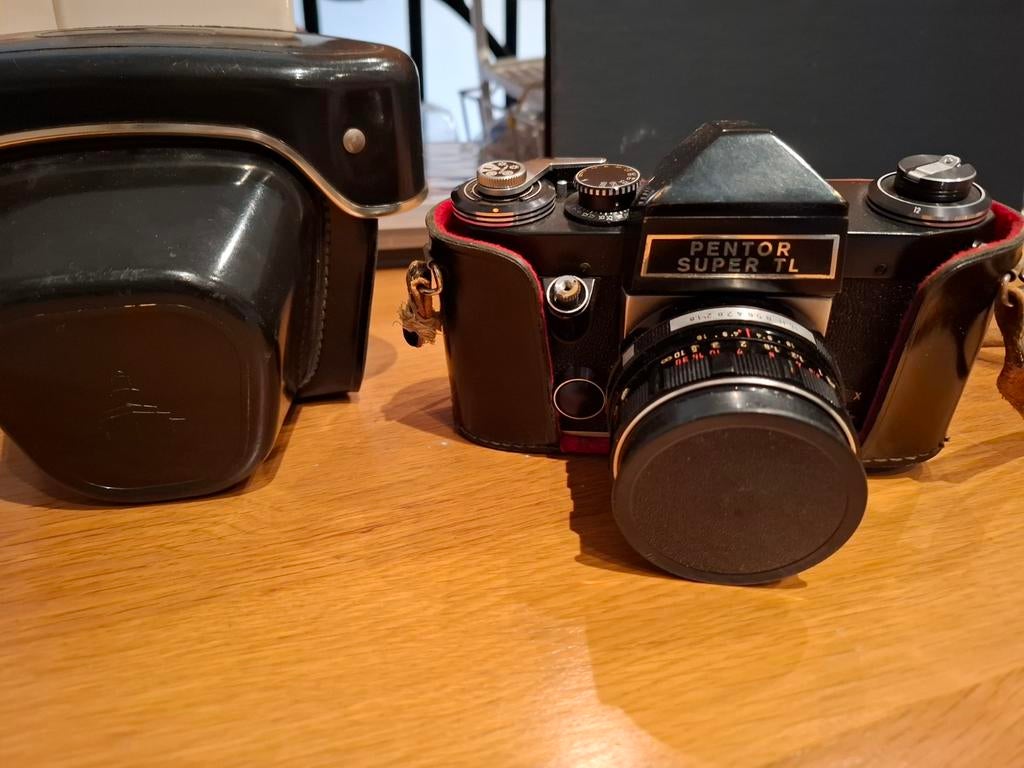 Vintage Pentor Super TL Spiegelreflexcamera, Audio, Tv en Foto, Fotocamera's Analoog, Ophalen of Verzenden, Gebruikt, Spiegelreflex