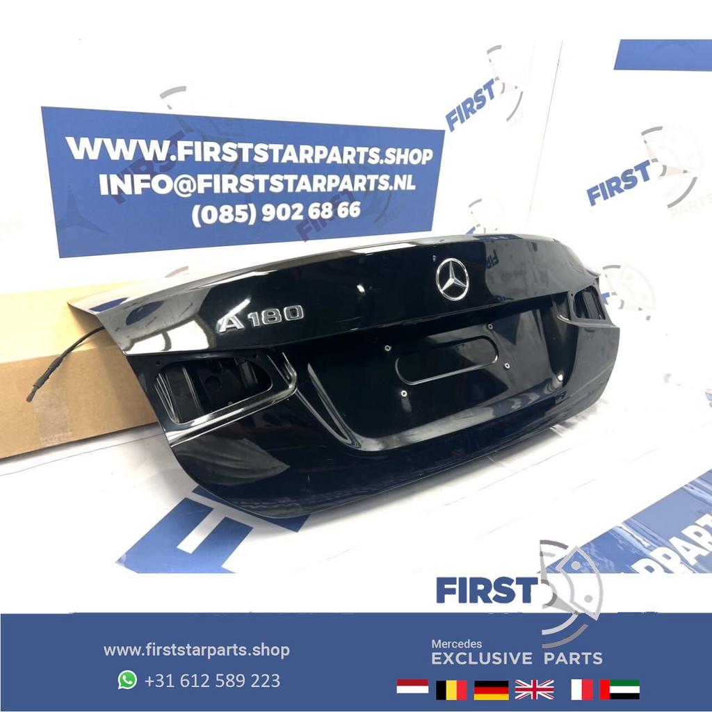 V177 A KLASSE SEDAN ACHTERKLEP ZWART W177 KOFFERKLEP ORIGINE, Auto-onderdelen, Interieur en Bekleding, Gebruikt, -, Ophalen of Verzenden