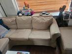 Gratis ektorp beige hoekbank hoes., Ophalen, Gebruikt, Stof, Modern, Comfortabel