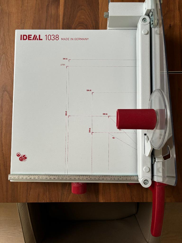 Snijmachine Ideal 1038, Ophalen, Zo goed als nieuw, Gereedschap of Toebehoren