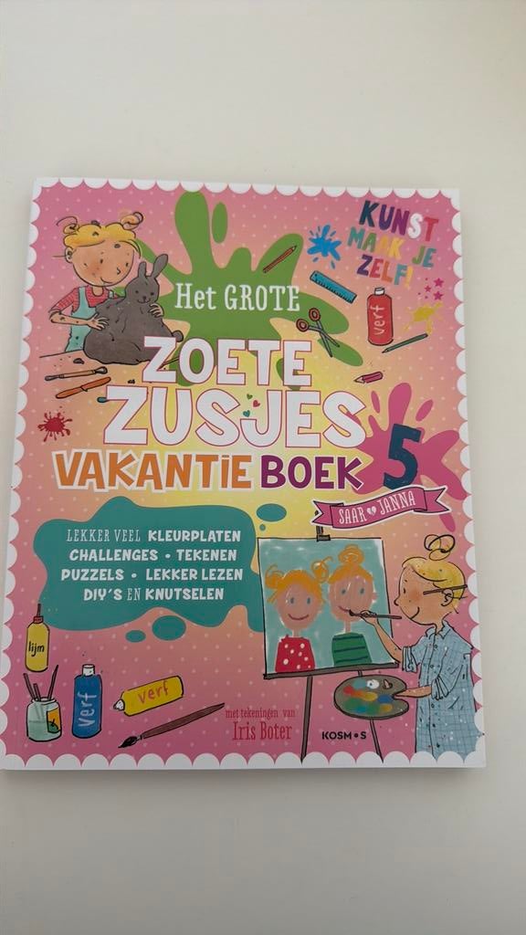 Zoete zusjes vakantieboek, Ophalen, Nieuw