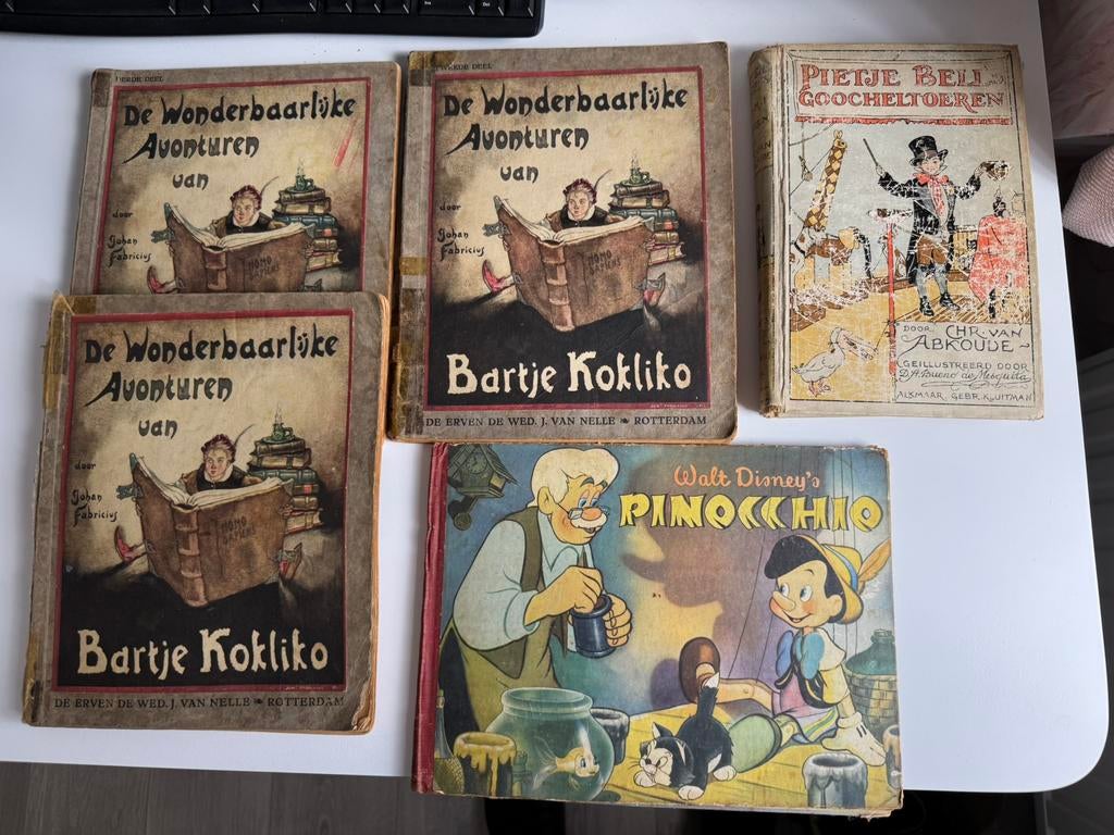 Oude  kinderboeken (uit ong 1930), Ophalen, Gelezen