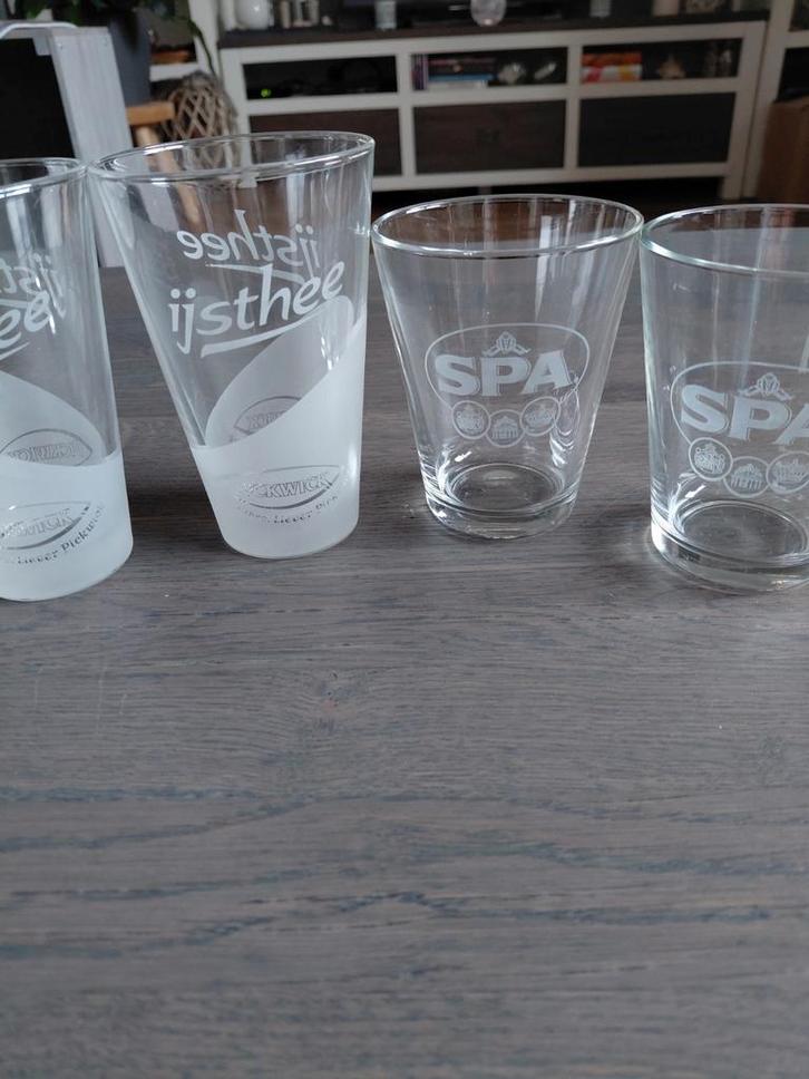 Ijsthee en/of Spa glazen. Nieuw, Verzamelen, Glas en Borrelglaasjes, Nieuw, Ophalen of Verzenden