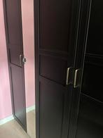 IKEA Pax kast bruin/zwart met spiegeldeur, Ophalen, Gebruikt, 200 cm of meer, 150 tot 200 cm