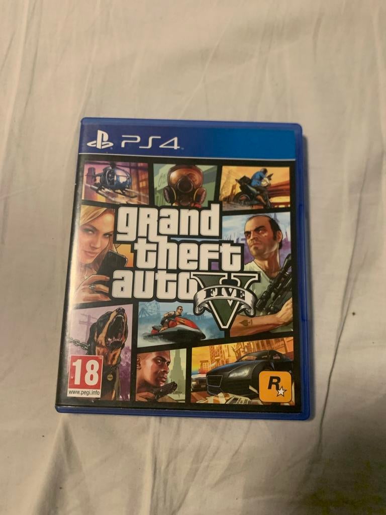 Grand Theft Auto V PS4, Spelcomputers en Games, Games | Sony PlayStation 4, Ophalen of Verzenden, Gebruikt, Avontuur en Actie