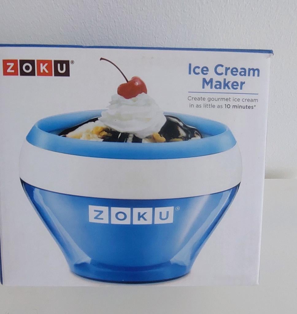 Zoku Ice Cream Maker – Nieuw – Zelf ijs maken in min., Witgoed en Apparatuur, IJsmachines, Ophalen