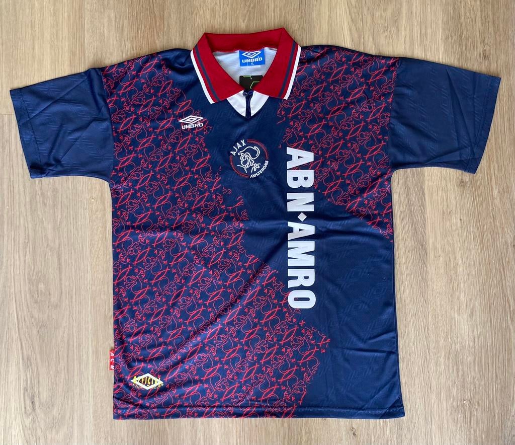 Nieuw retro uitshirt AJAX 94/95, LITMANEN, maat M, Maat M, Ophalen of Verzenden, Nieuw, Shirt