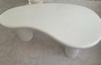 Moderne witte salontafel - organische vorm, Ophalen, Overige materialen, Gebruikt, 100 tot 150 cm