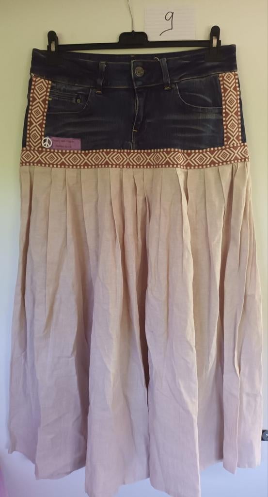 Unieke Hippie Ibiza Rok - Eigen Ontwerp, Kleding | Dames, Maat 38/40 (M), Beige, Eigen ontwerp, Nieuw