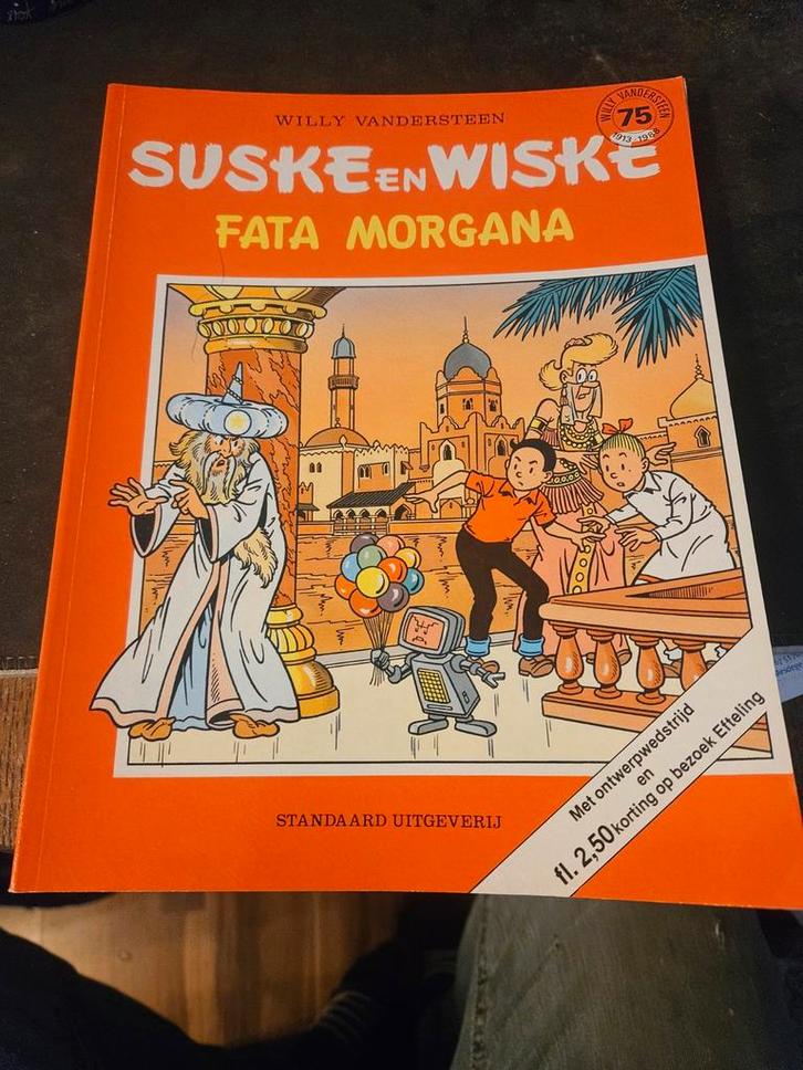 Suske en Wiske - Fata Morgana (Efteling editie) 75 jaar, Boeken, Stripboeken, Gelezen, Eén stripboek, Ophalen of Verzenden