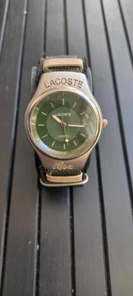 LACOSTE VINTAGE HORLOGE, Sieraden, Tassen en Uiterlijk, Horloges | Heren, Overige merken, Staal, Overige materialen, Ophalen of Verzenden