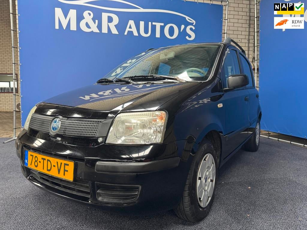 Fiat Panda 1.1 Active Nieuwe APK, Auto's, Fiat, Voorwielaandrijving, Stof, 4 stoelen, Zwart