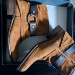 Linea Zeta suède enkellaarzen - Maat 37, Bruin, Lage of Enkellaarzen, Ophalen of Verzenden, Zo goed als nieuw