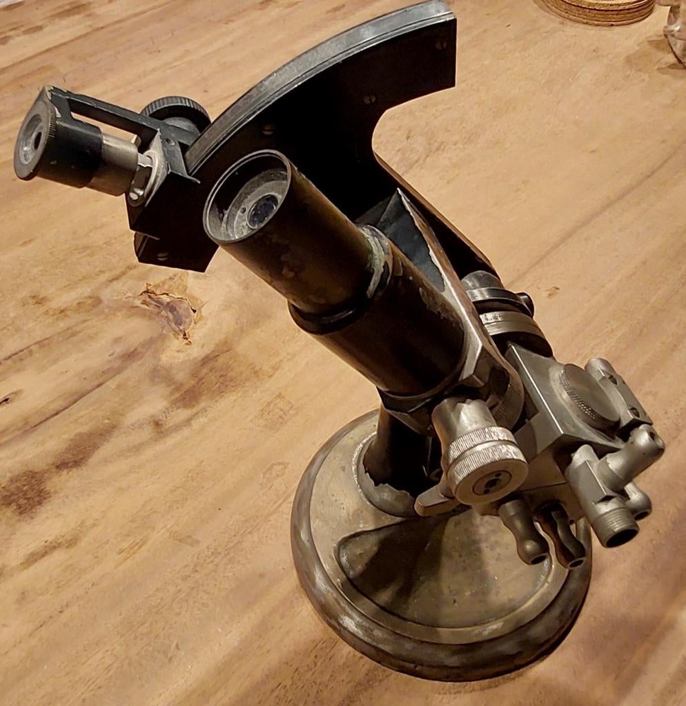 Bleeker Abbe Refractometer periode 1950-1960, Hobby en Vrije tijd, Vergrootglazen, Loepen en Loeplampen, Ophalen of Verzenden