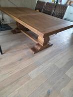 Grote eettafel Rofra Home 220x110 cm - Zo goed als nieuw, 100 tot 150 cm, Eikenhout, 200 cm of meer, Ophalen of Verzenden