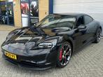 Porsche Taycan 4S 79 kWh, zeer luxe, 1e eigenaar, onderhouds, Auto's, Porsche, Gebruikt, Zwart, 71 kWh, 4 stoelen