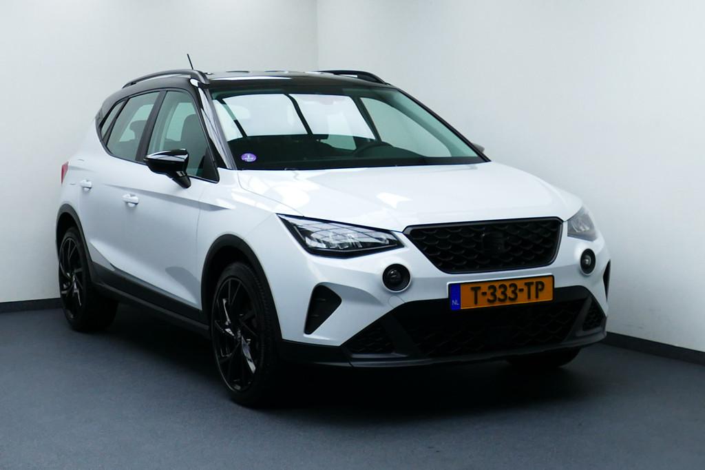 SEAT Arona 1.0 TSI Style. BJ23 1-Eig. Bi-Tone, Carplay/Andro, Auto's, Seat, Gebruikt, Parkeersensor, Origineel Nederlands, Handgeschakeld