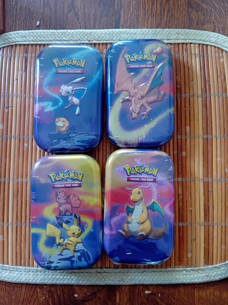 4x Kanto power mini tin, Ophalen of Verzenden, Nieuw, Overige typen, Foil