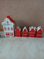 Vier postcodeloterij huisjes, Ophalen of Verzenden