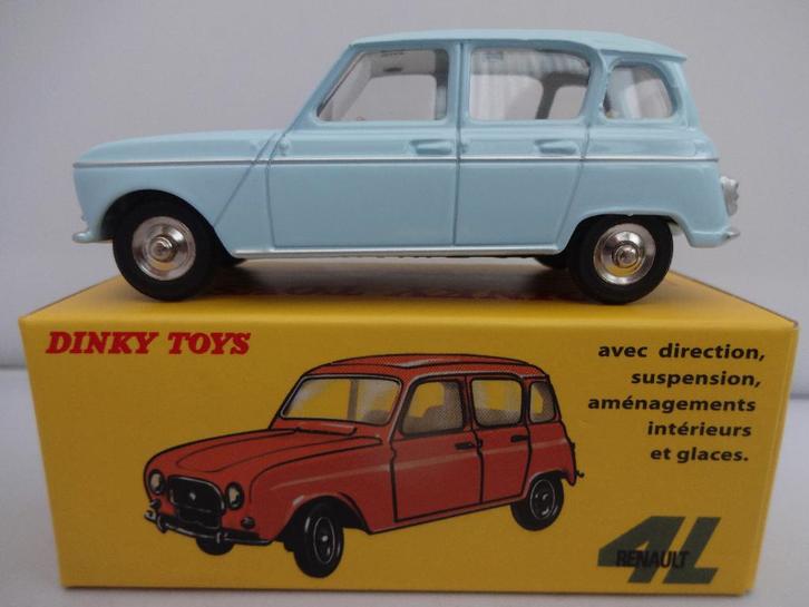 Renault 4L licht blauw nr: 518 van Dinky Toys 1:43, Hobby en Vrije tijd, Modelauto's | 1:43, Nieuw, Auto, Dinky Toys, Ophalen of Verzenden