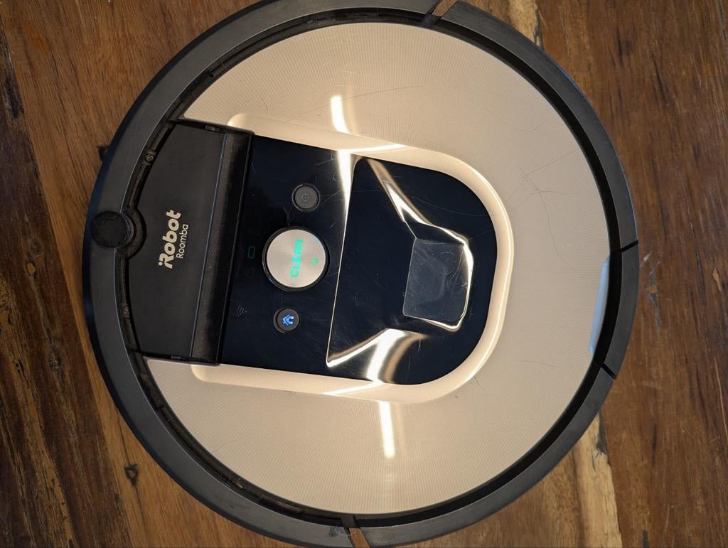 iRobot Roomba 976 Robotstofzuiger - Gebruikt, Witgoed en Apparatuur, Stofzuigers, Ophalen of Verzenden, Gebruikt, Robotstofzuiger