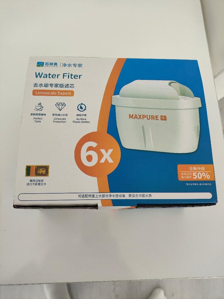 Water filter 2x6= 12 stuks, Ophalen of Verzenden, Nieuw