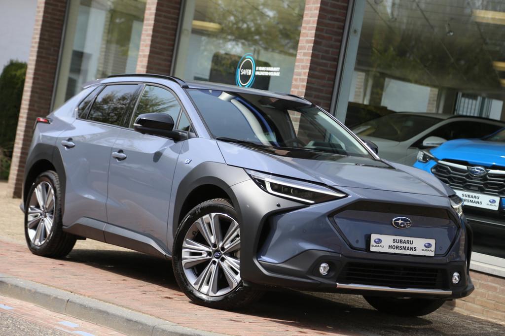 Subaru SOLTERRA Premium 71 kWh Leer Navi Harman/Kardon 360vi, Auto's, Subaru, Automaat, Gebruikt, Vierwielaandrijving, Solterra