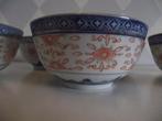 5 vintage chinees porselein soepkom Wanyu 11,5 cm ook p stuk, Antiek en Kunst, Ophalen of Verzenden