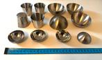 Div RVS kwaliteits keuken items.12 st Kommetjes, bekertjes., Ophalen of Verzenden, Zo goed als nieuw