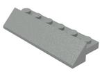 Lego Light Gray Slope 45 2 x 6 x 2/3, Ophalen of Verzenden, Gebruikt, Losse stenen, Lego