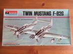 F-82G Twin Mustang (Monogram 1/72), Hobby en Vrije tijd, Overige merken, 1:72 tot 1:144, Ophalen of Verzenden, Zo goed als nieuw
